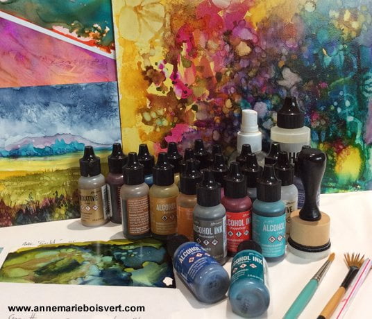 Encre à l’alcool