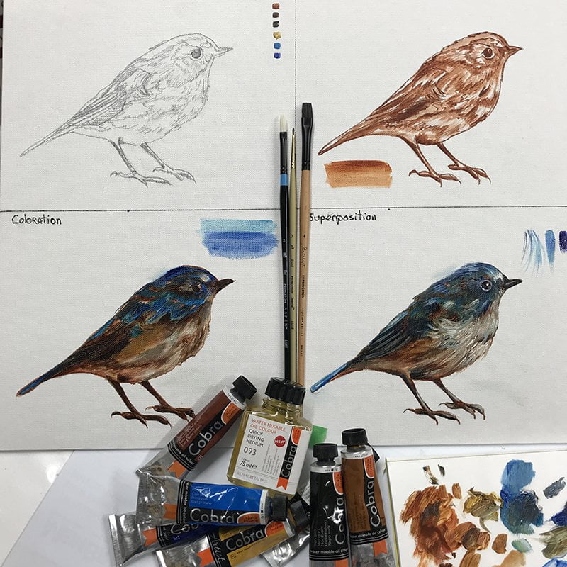 Trucs et conseils pour peindre à l&rsquo;huile