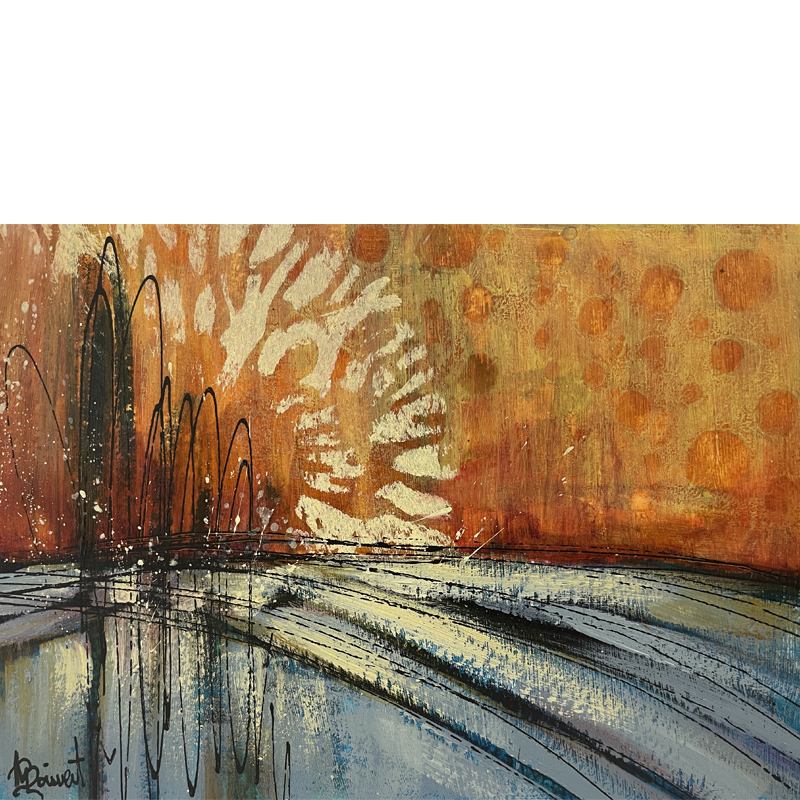 abstraction sur papier