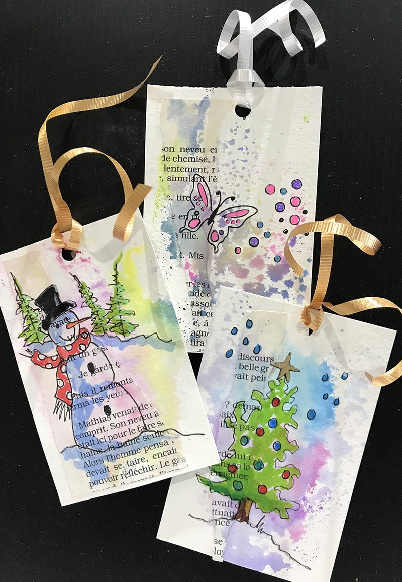 Confectionner des étiquettes d&rsquo;identification de cadeau