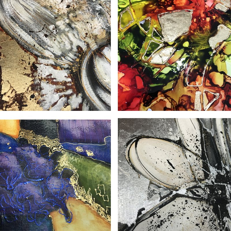 Les feuilles à dorer