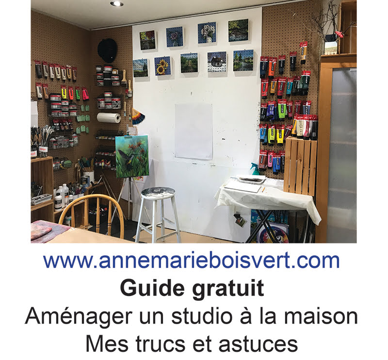 Aménager un studio à la maison, mes trucs et astuces